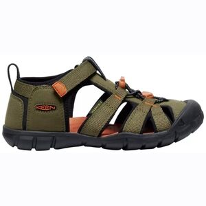 Keen Youth NWOT Big Kid’s Seacamp II CNX Sandal Dark Olive Size 6